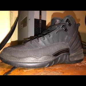 Jordan 12 Winterized Black